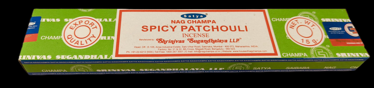 Satya Spicy Patchouli